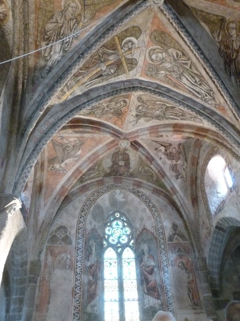 Fresques de l'église de Saint Cirgues